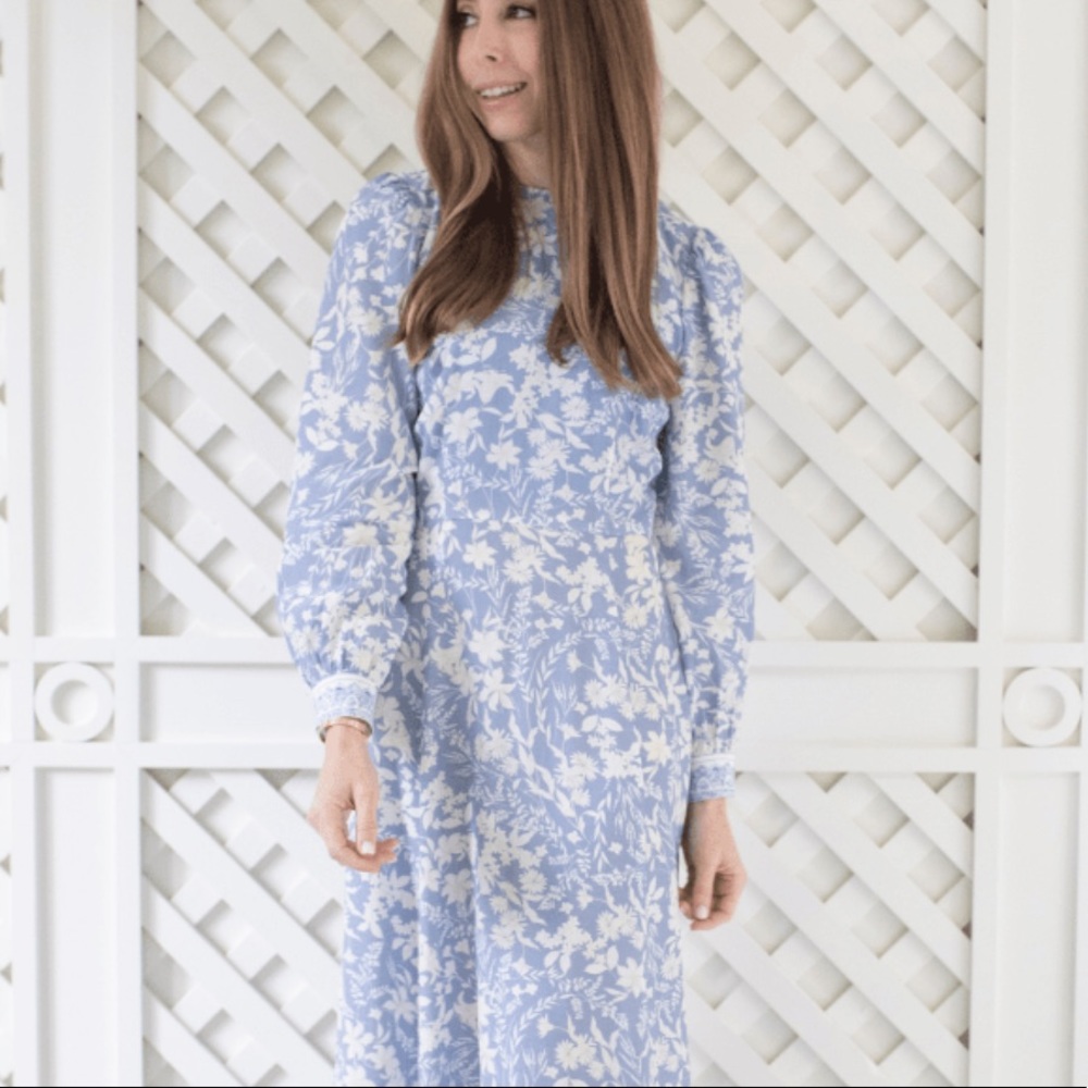 Antonio Melani
x Born on Fifth Alizee Long Sleeve Floral Print Midi Dress - Picture 4 of 15